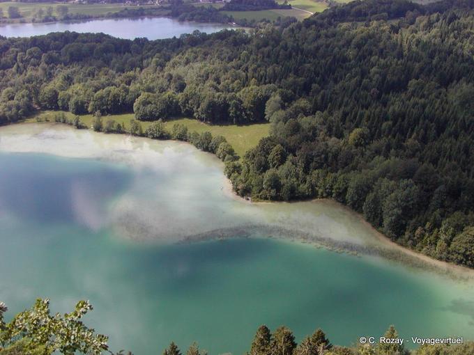 Grand Lake Maclu and lagoons - Jura Comtois, France