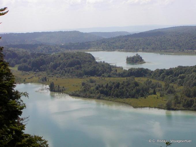 Lakes Jura: Grand Maclu and Ilay, Franche-Comté, France