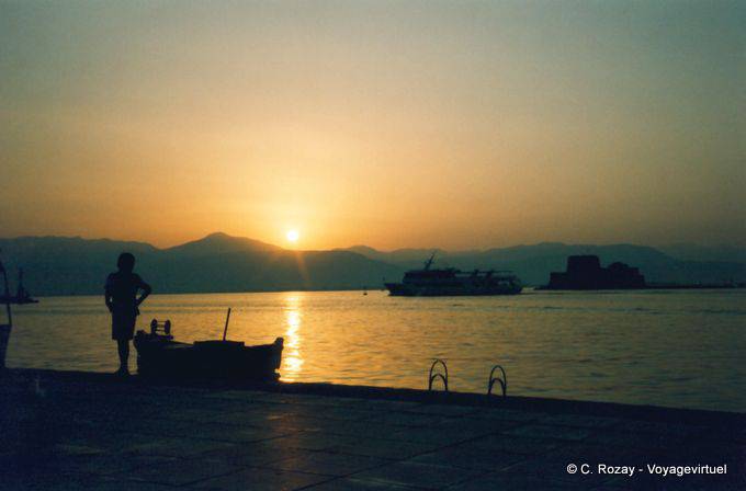 Sunset, Nafplion - Greece