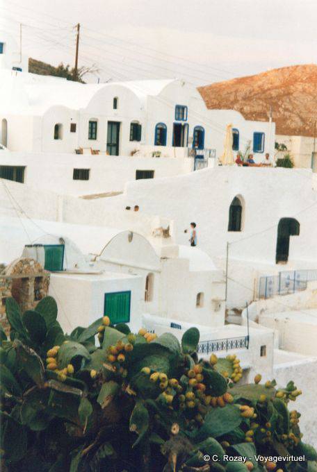 White houses, island of Anafi - Greece