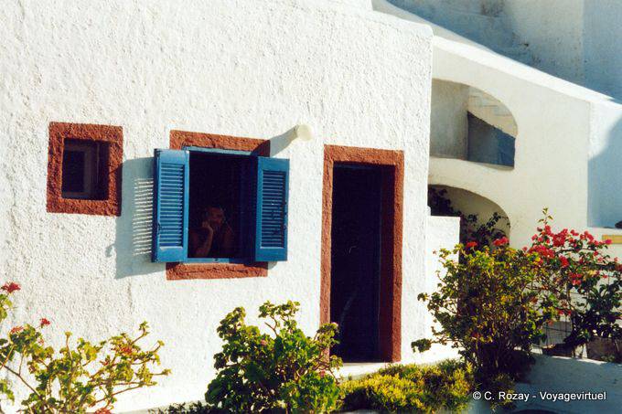 House typical hotel Oia, Santorini - Greece
