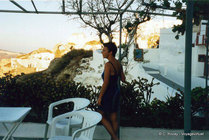 Morning reverie in Oia, Santorini - Greece