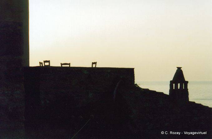 Vesperal shadows Monemvassia - Greece