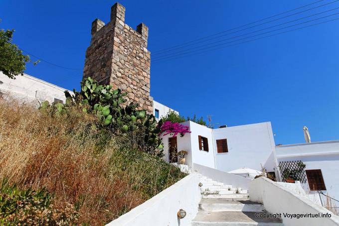 Milos, Adamas, ancient tower - Greece