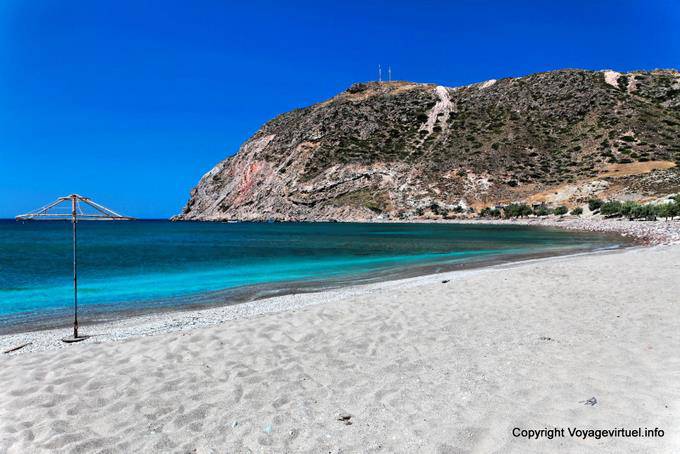 White sand beach, Agia Kiriaki, Milos - Greece