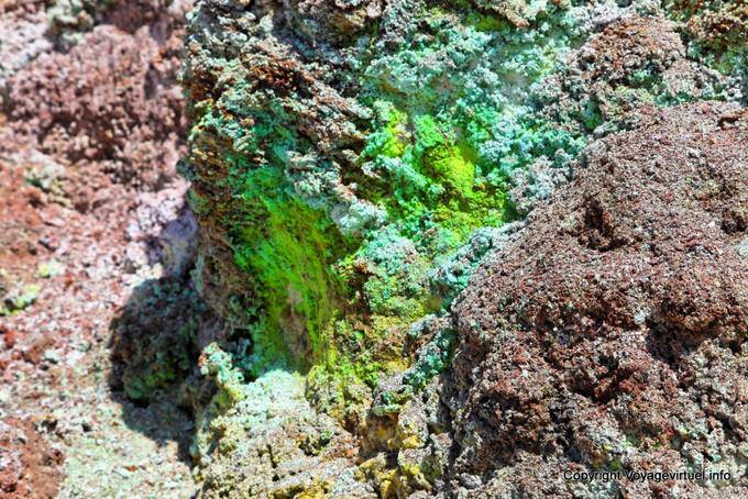 Milos, Paleohori, flowers of sulfur - Greece