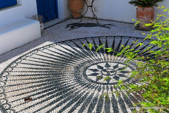 Milos, Plaka, pebble mosaic - Greece
