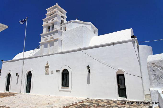 Milos, Triovassalos church Agios Georgios - Greece