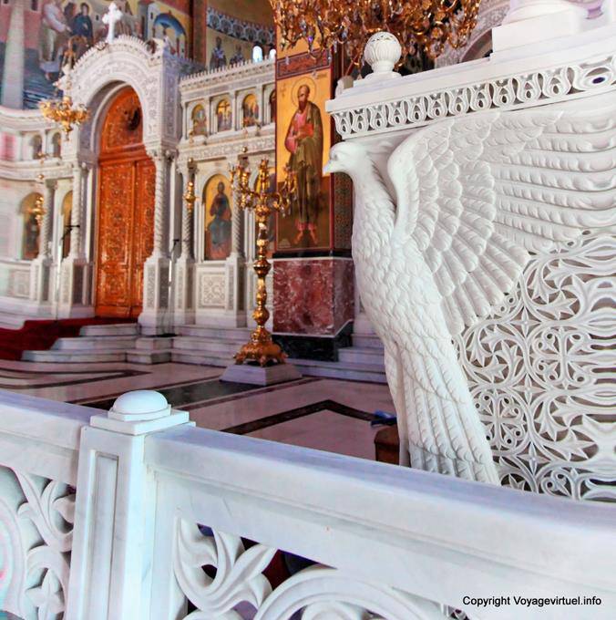 Piraeus, Agia Triada, white marble - Greece