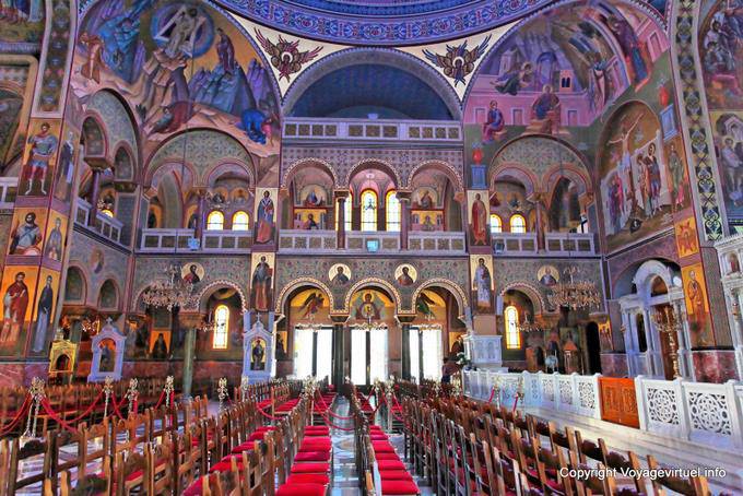 Piraeus, church paintings Agia Triada - Greece