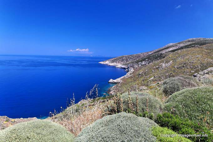 Sifnos, coastal landscape, Faros - Greece