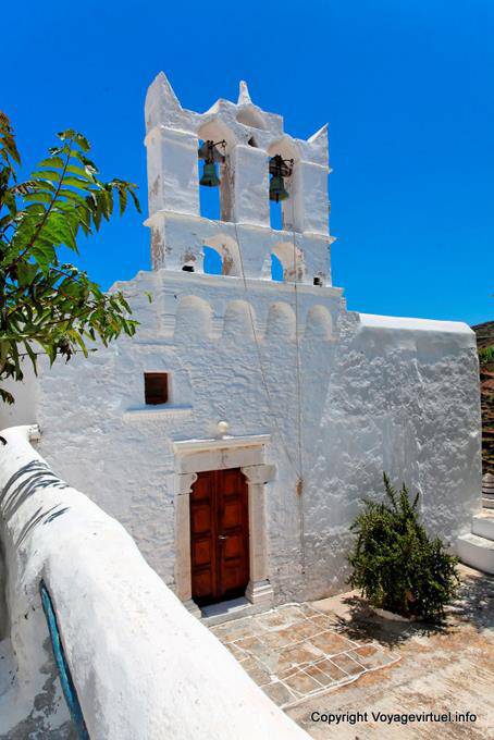 Sifnos, Kastro church in the village center - Greece