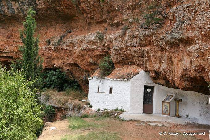 Didyma, Chapel in a meteor crater, Argolides, Dydime - Greece