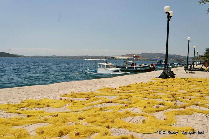 Drying nets, Ermioni, Argolides - Greece