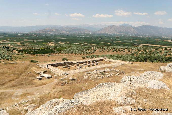 Panorama plain of Argolis, Ireo - Greece