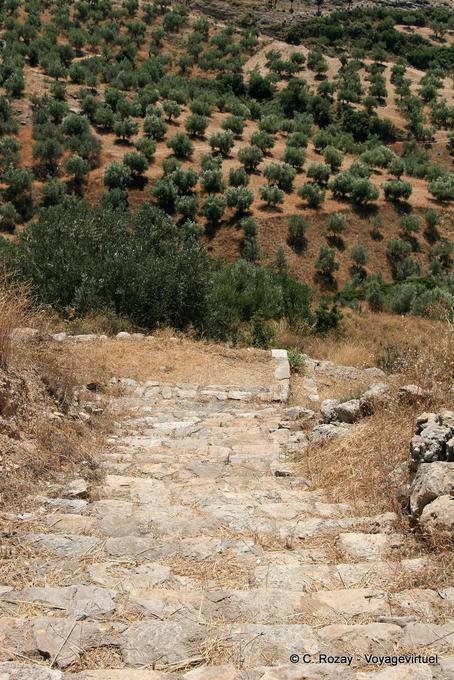 Ancient staircase, Ireo, Argolides - Greece