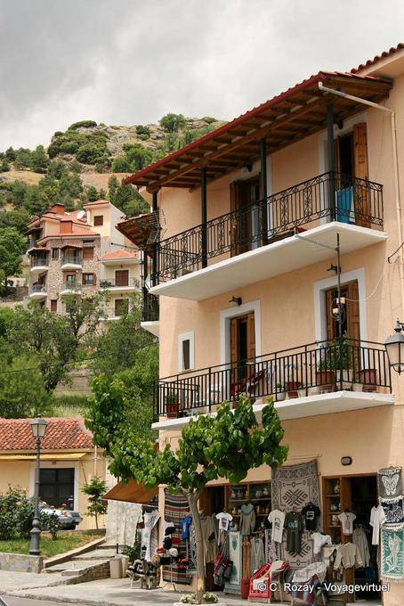Street Arachova - Greece