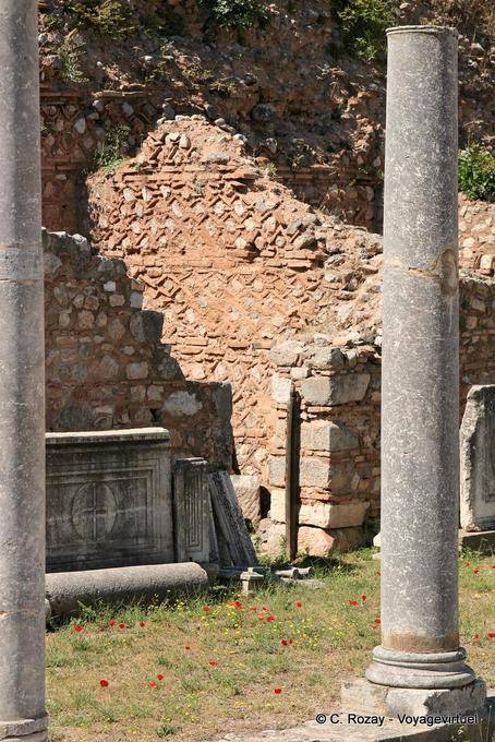 Byzantine ruins, Delphi - Greece