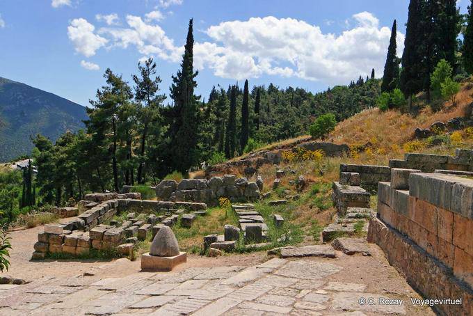 Treasury Boeotians, Delphi - Greece