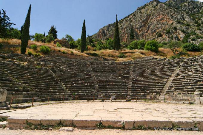 Theatre of Delphi - Greece