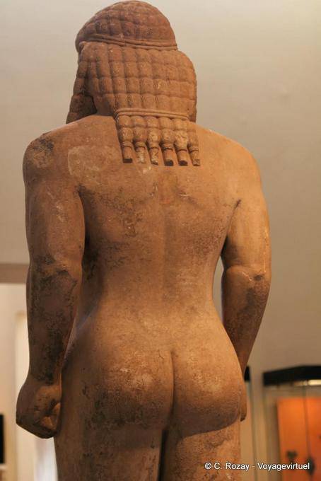 The buttocks of a Kouros, Delphi Museum - Greece