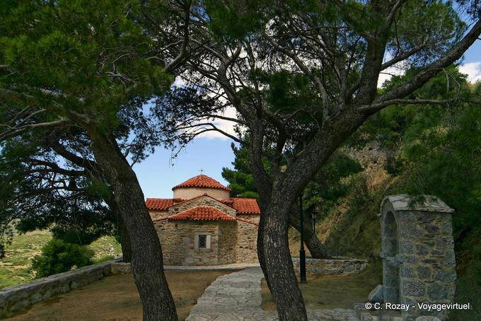 Outdoor chapel, Hosios Loukas - Greece