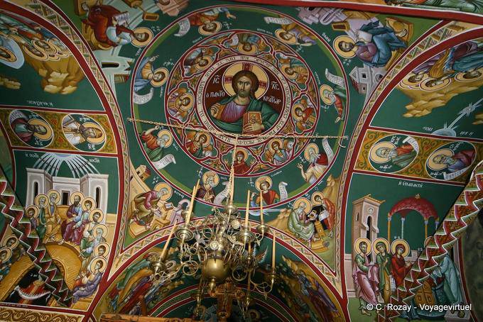 Byzantine paintings, Hosios Loukas - Greece