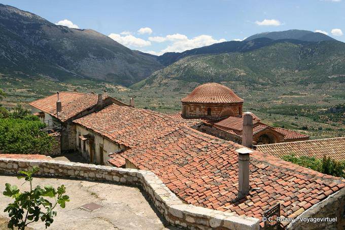 On the slopes of Mount Helicon, Hosios Loukas - Greece