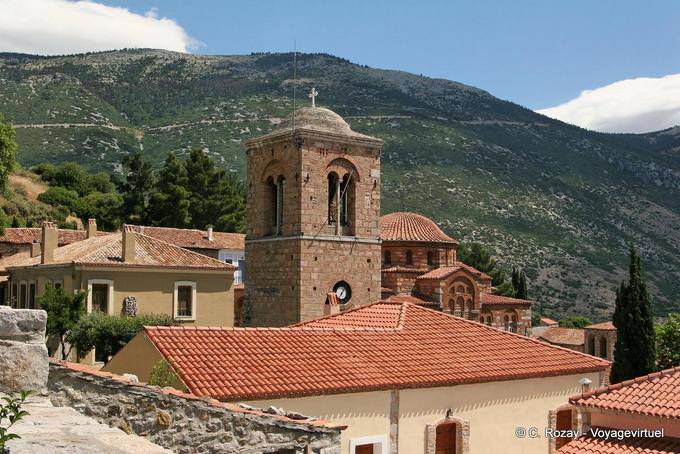 Bell tower of Hosios Loukas - Greece
