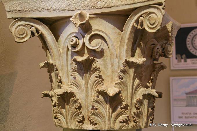 Corinthian Capital, Museum of Epidaurus - Greece