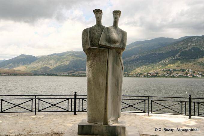 Statue in Ioannina - Greece