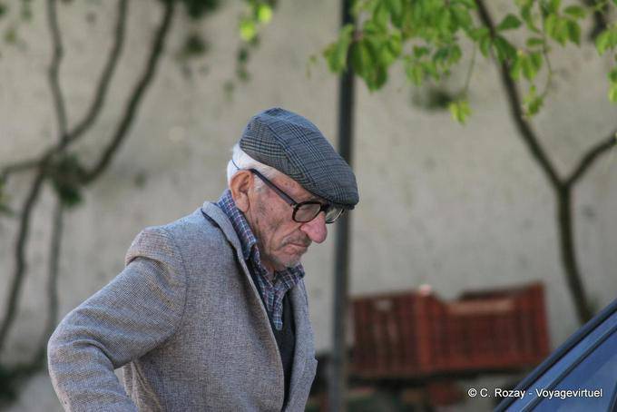 Portrait of an old man, Athani - Greece
