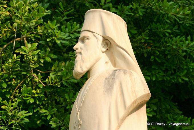 Religious bust, Nafplion - Greece