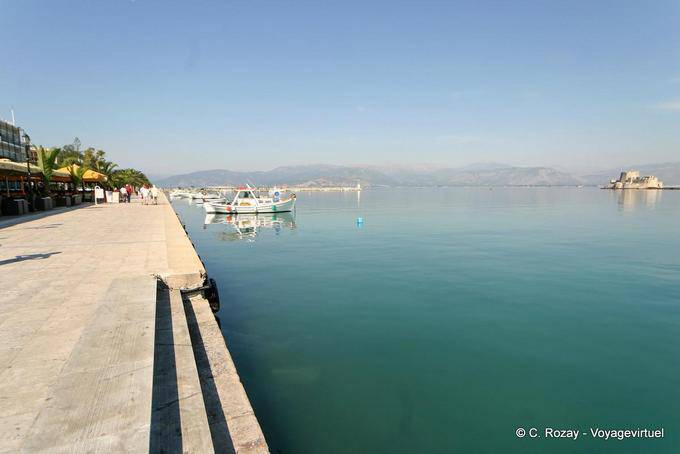 Walk on the quays, Nafplion - Greece