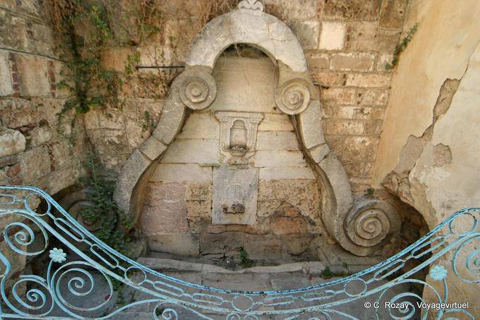 Nafplion, antique fountain - Greece