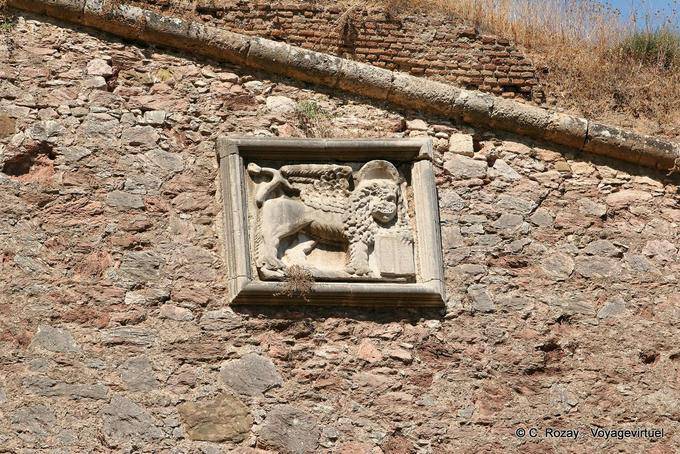Venetian lion bastion Grimani, Nafplion - Greece