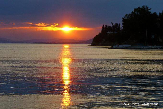 Sunset in Pelion - Greece