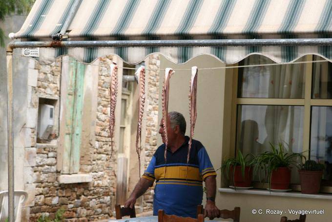 Octopus kiln, Milina, Pelion - Greece