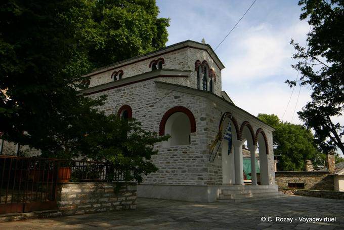 Exterior of the Church of Pinakates, Nome Magnesia, Pelion - Greece