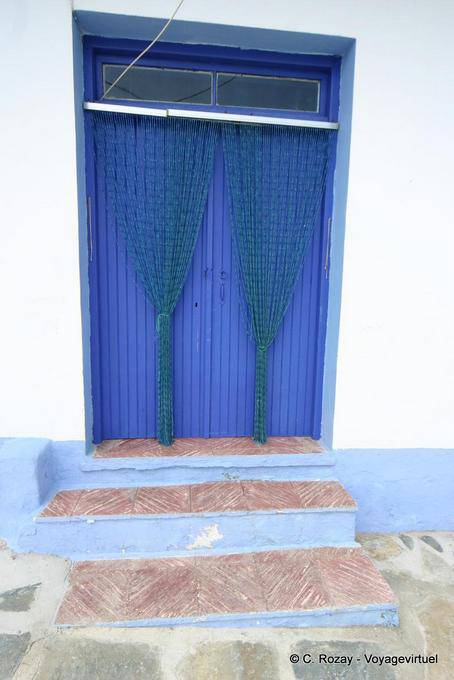 Blue door, Agia Kyriaki - Greece