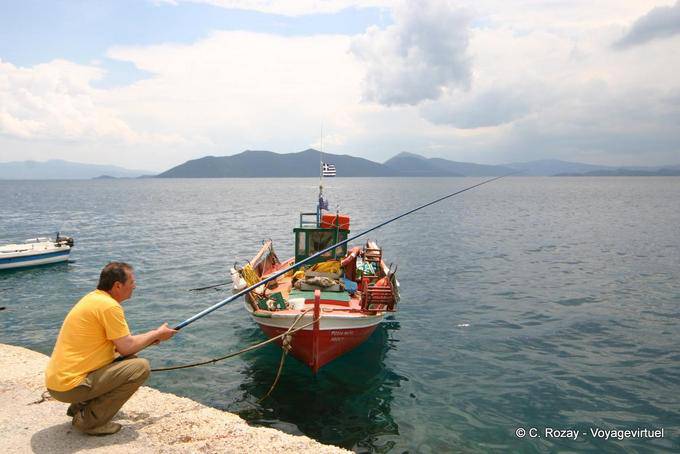 Fishing, Agia Kyriaki - Greece