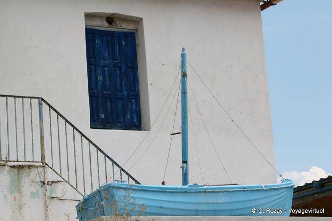 Failed antique boat Trikeri, Agia Kyriaki - Greece