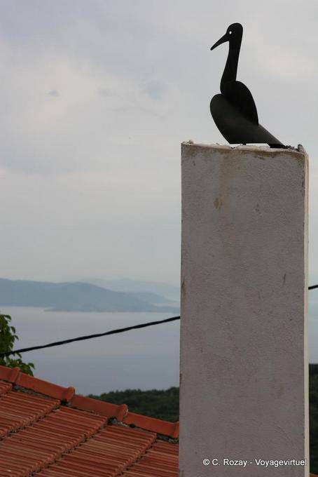 Weathervane on fire, Vyzitsa, Pelion - Greece