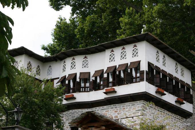 Architecture of a local habitat Vyzitsa, Pelion - Greece