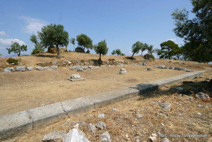 Ruins of Sanctuary of Poseidon, Poros - Greece
