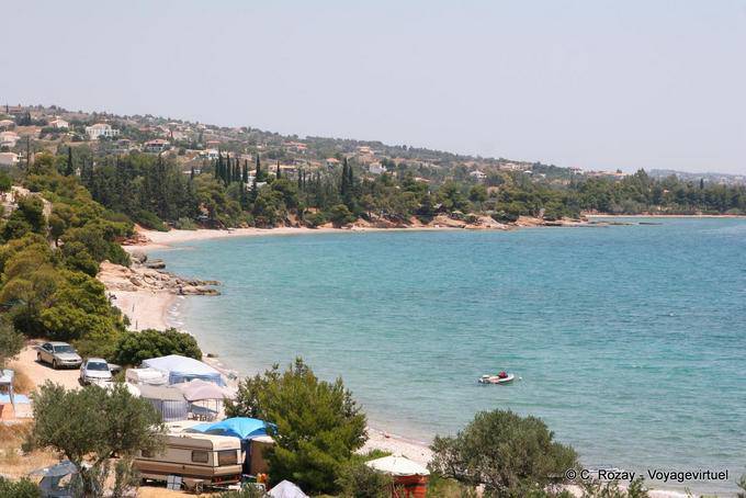 Beach and landscape Porto Heli - Greece