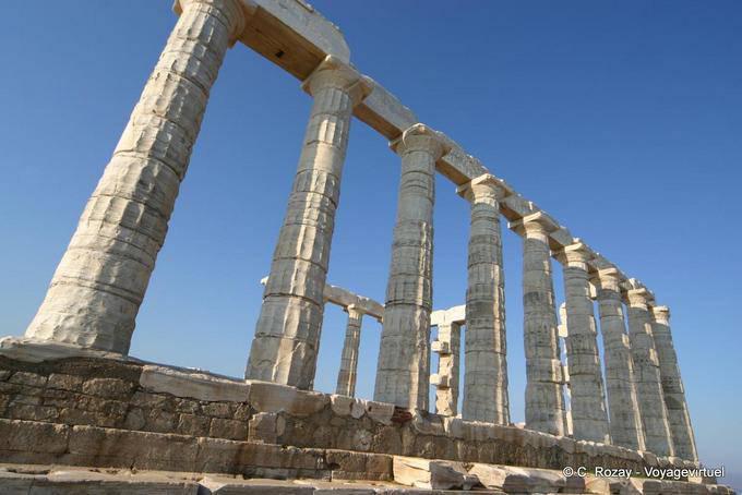 Columns of Poseidon temple, Cape Sounion - Greece