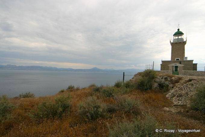 The lighthouse at Cape Melagkavi, Perachora - Greece