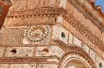 Ancient wall detail of the Church of Koimesis, Argolides, Greece.