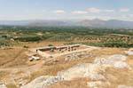 Panorama plain of Argolis, Ireo, Greece.